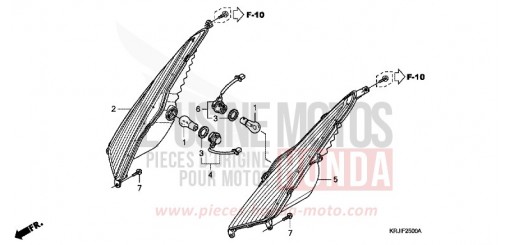 FRONT WINKER FES1254 de 2004